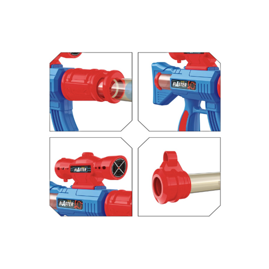 Juguete de disparos de aire para niños