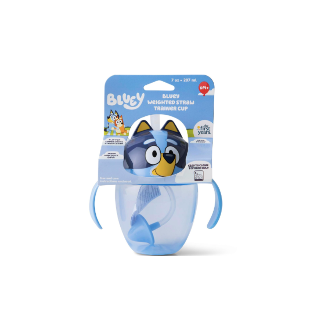 Vaso entrenador diseño de Bluey