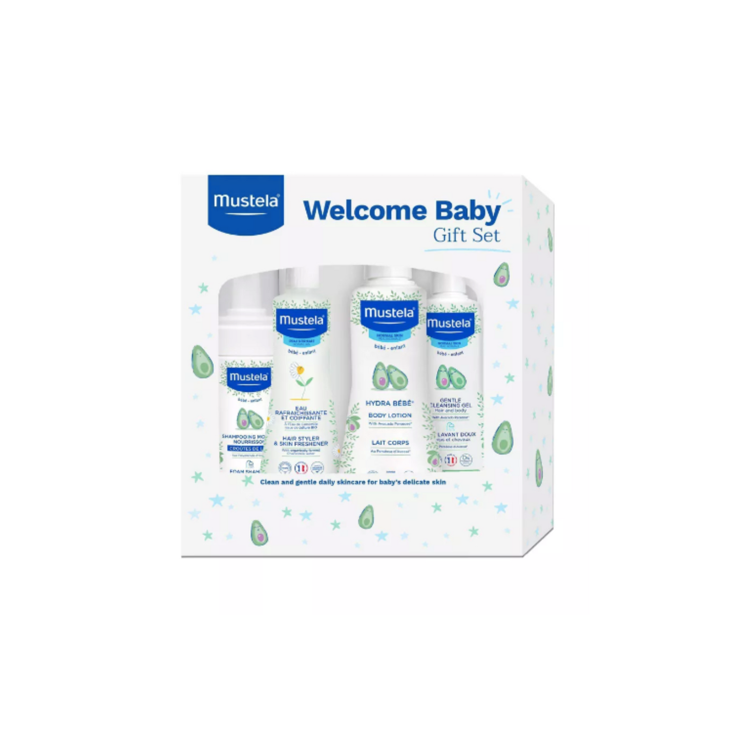 Set Esencial de Cuidado Natural para Bebés Mustela