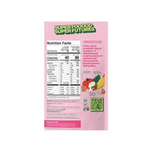 YUMI Smoothie Melts Fresa & Kale