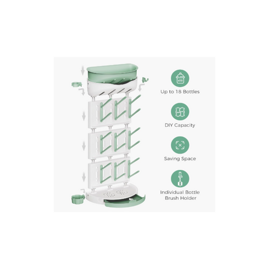Momcozy Estante de secado de botellas