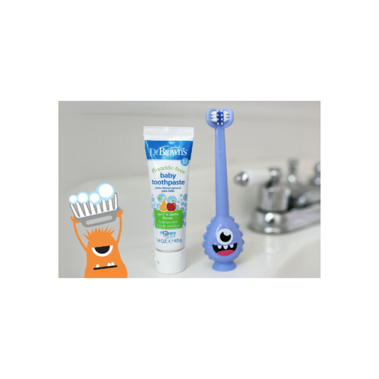 Dr. Brown's Cepillo de Dientes de tres caras para Niños