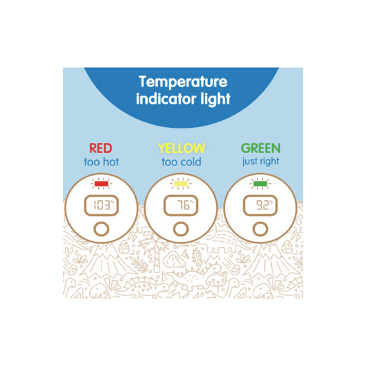 Dr. Brown's CleanUp Temposaurus - Termómetro flotante