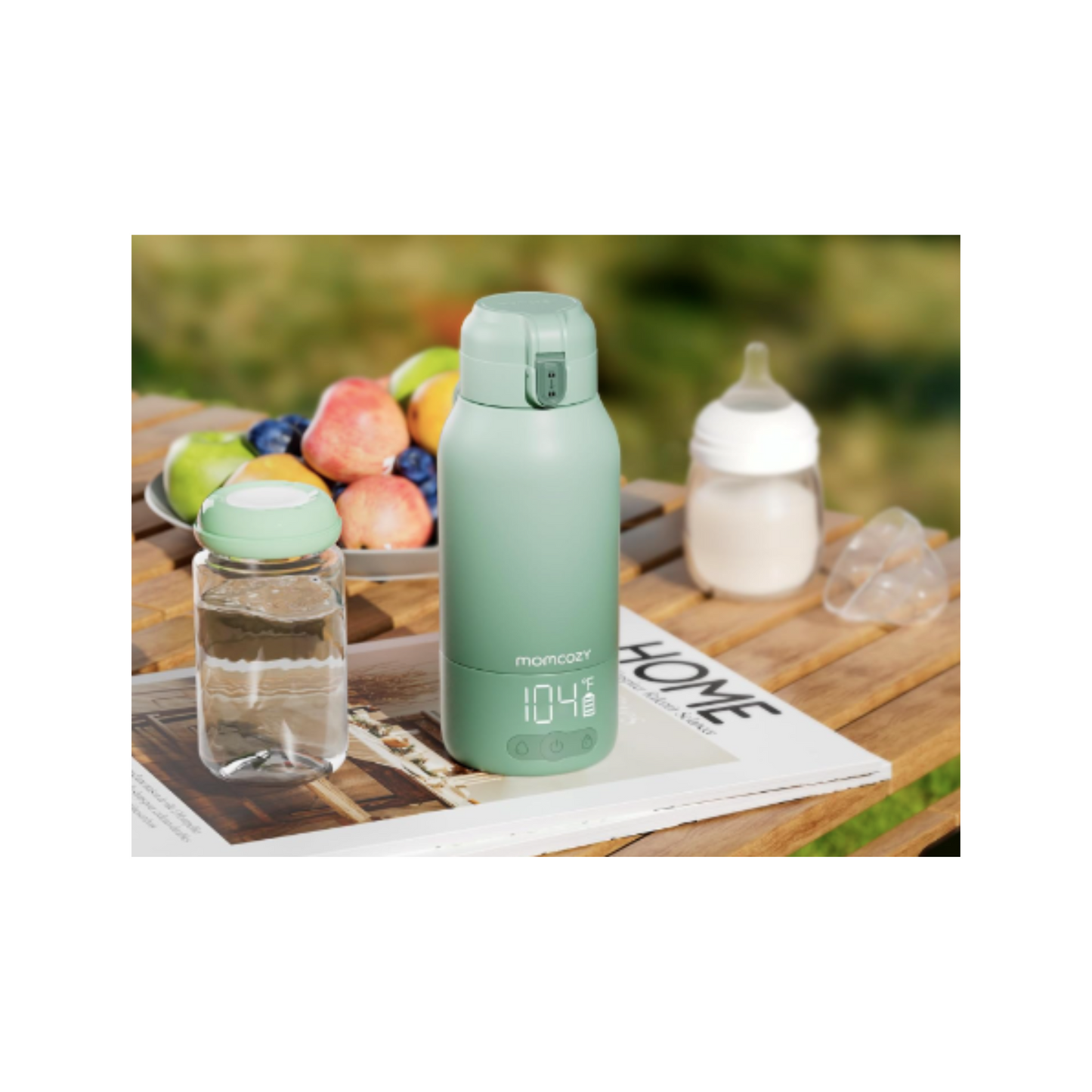Momcozy Calentador de leche portátil para viajes