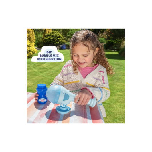 BLUEY Máquina de burbujas y micrófono de juguete con modo de Baile