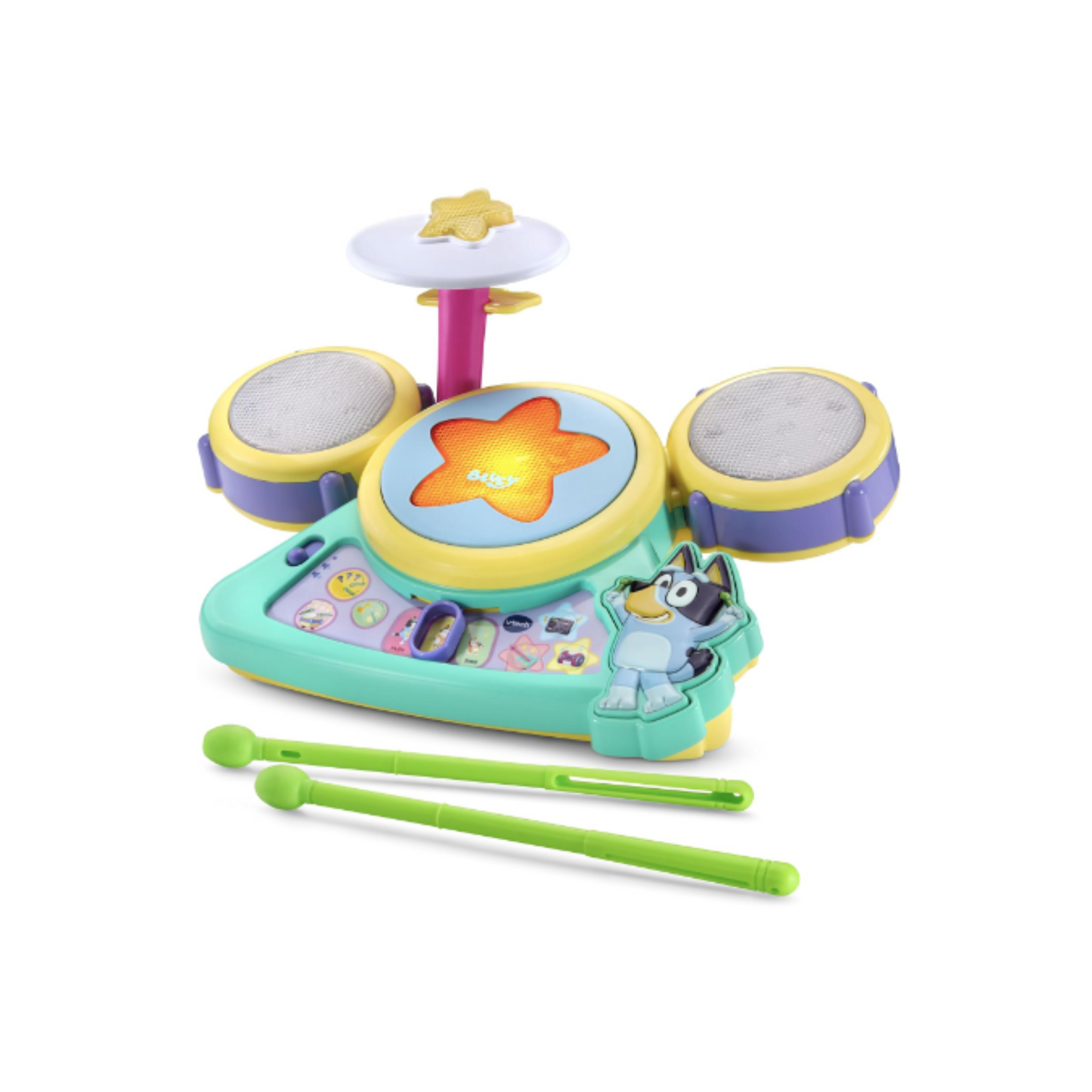 VTech Juego de batería Bluey Hooray