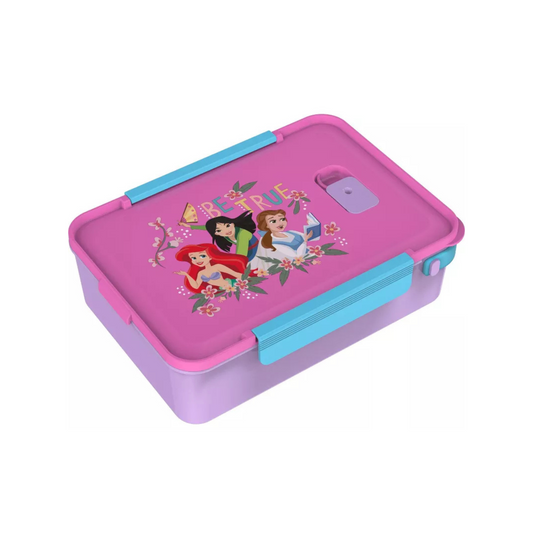 Lonchera rosada de Princesas Disney