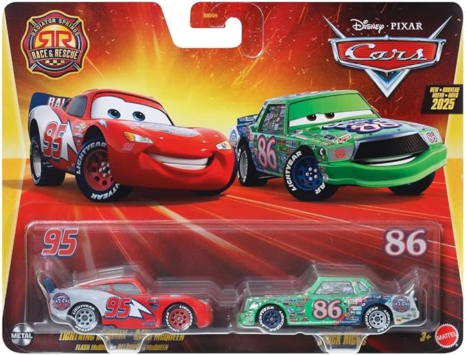 Pack de 2 unidades de metal Cars
