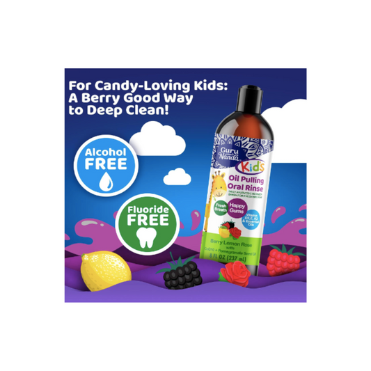 GuruNanda Enjuague Bucal Para Niños