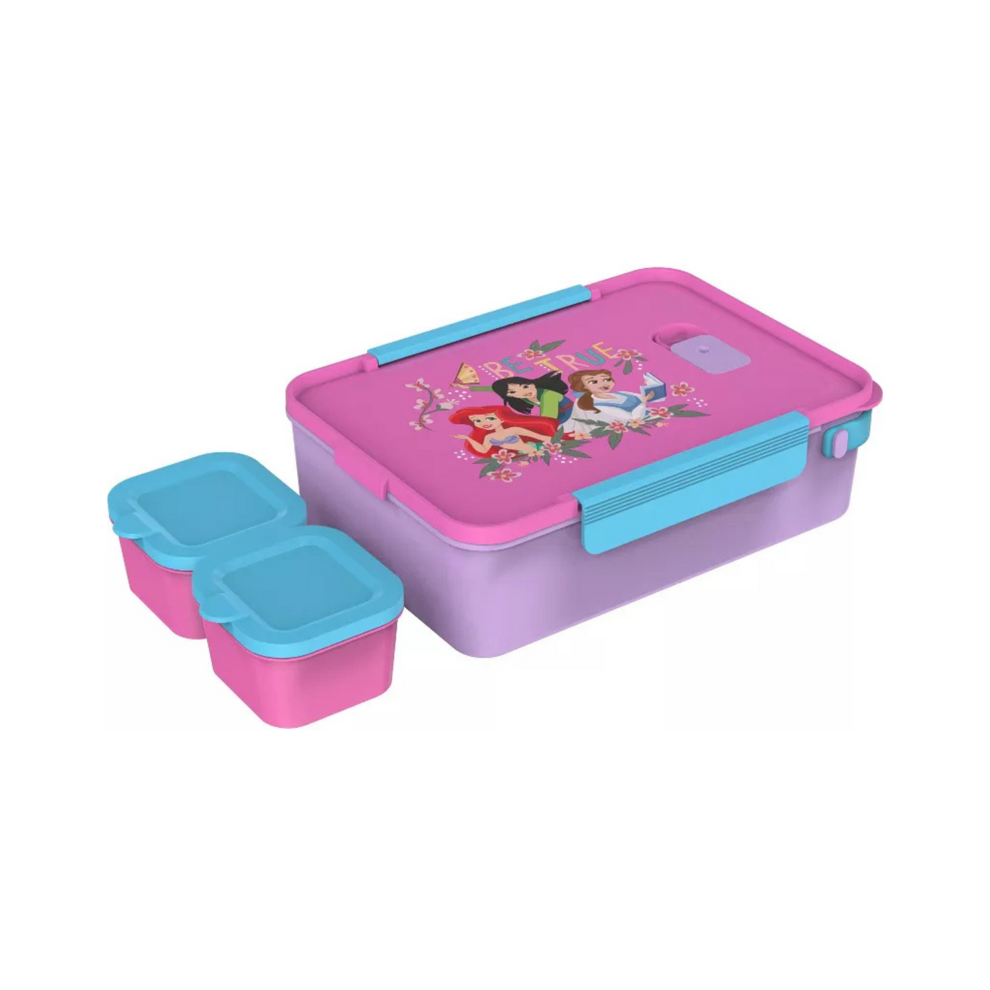 Lonchera rosada de Princesas Disney
