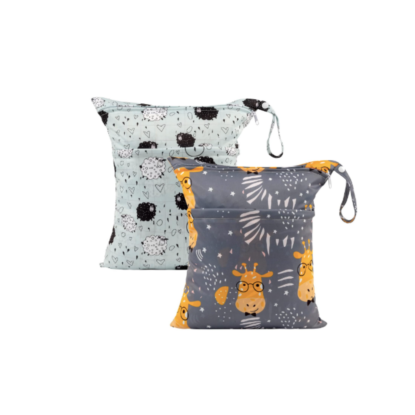 ALVABABY 2 bolsas de tela para Pañales