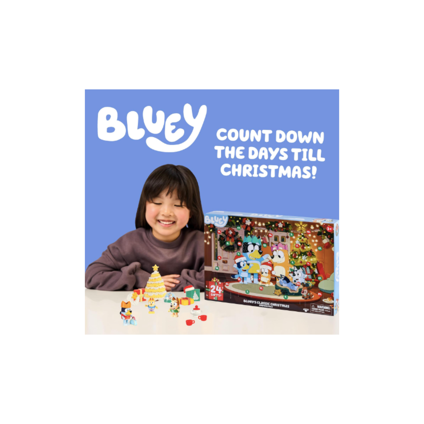 Calendario de Adviento Bluey