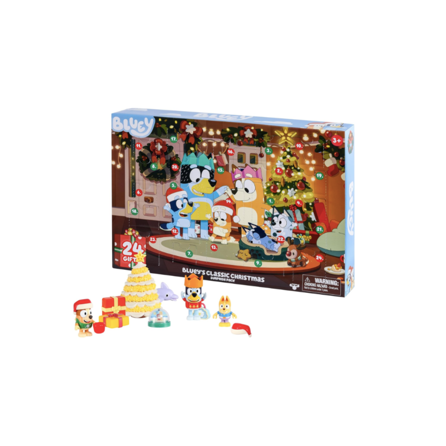 Calendario de Adviento Bluey