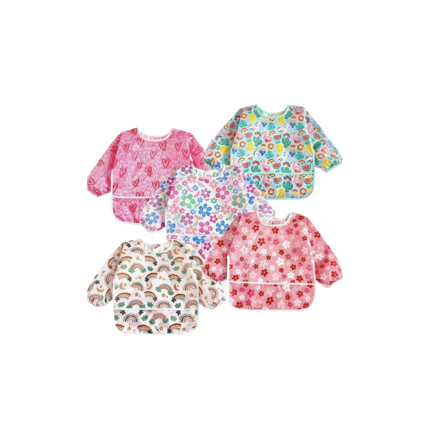 Pack de 5 Baberos