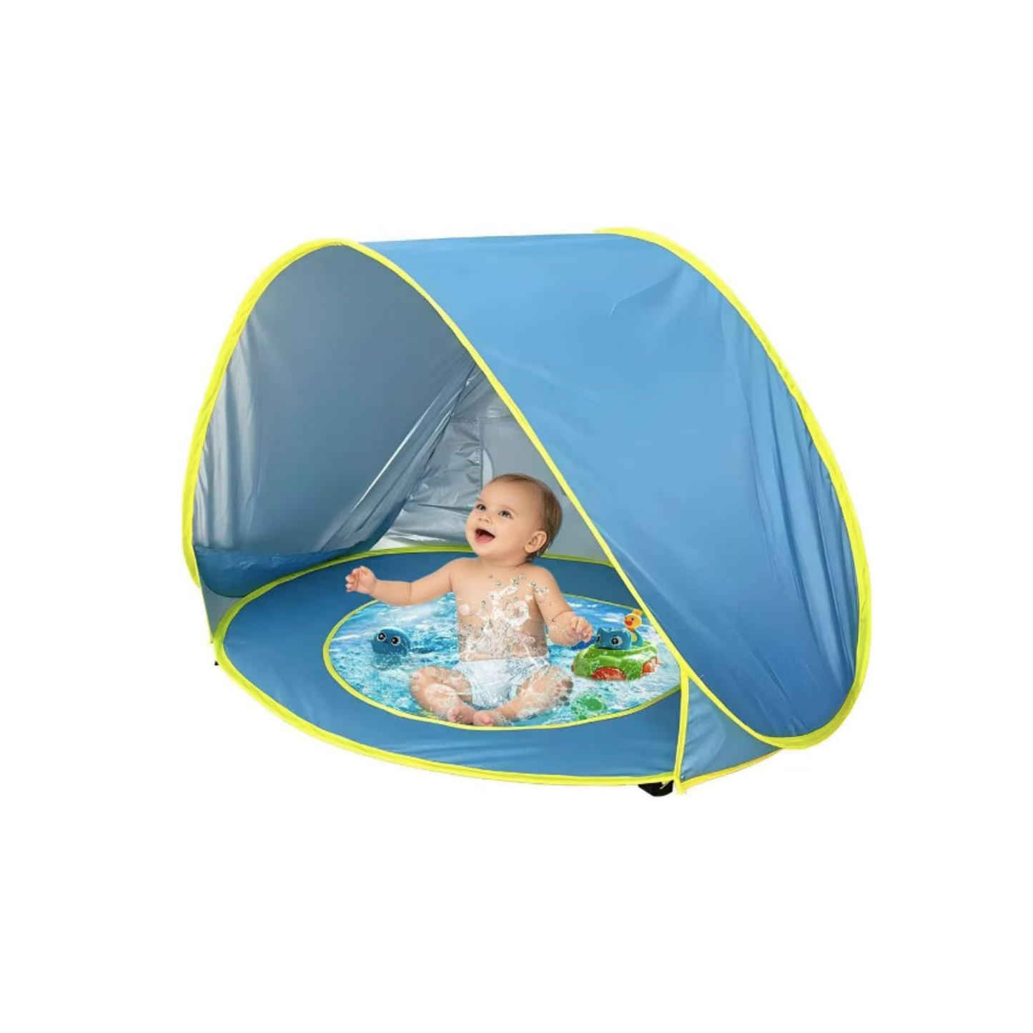 Tienda de Playa con Piscina para Bebés