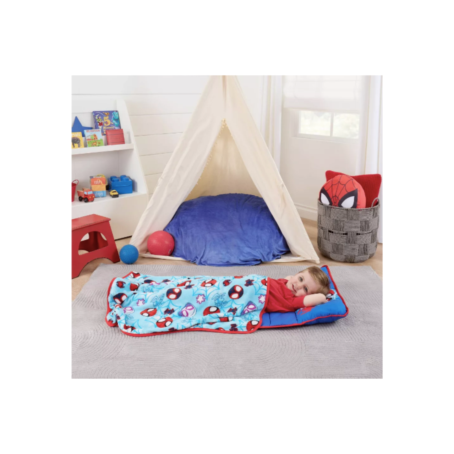 Colchoneta acolchada para la siesta SpiderMan