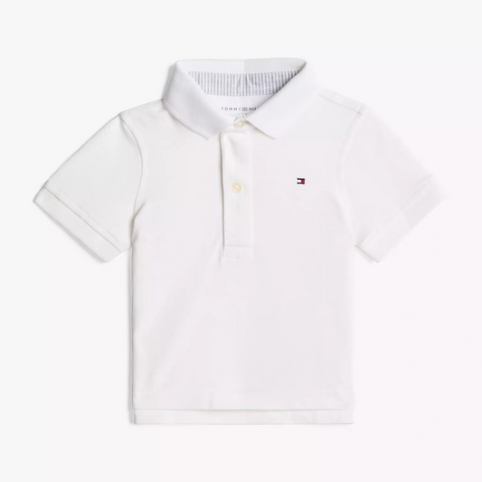 Polo Blanco Tommy Hilfiger