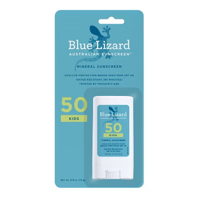Protector solar mineral en barra SPF 50 Blue Lizard Kids'