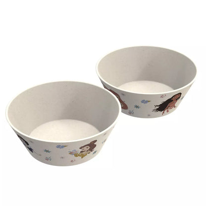 Set de bowls bamboo Princesas Disney