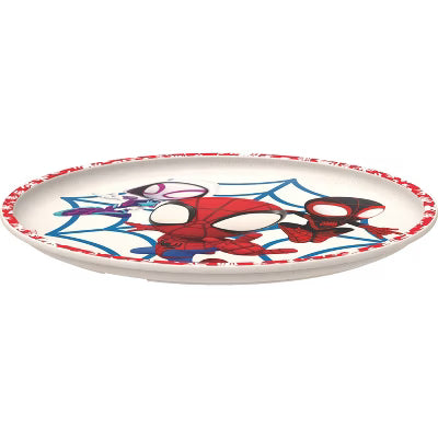 Set de platos de Bamboo Spiderman