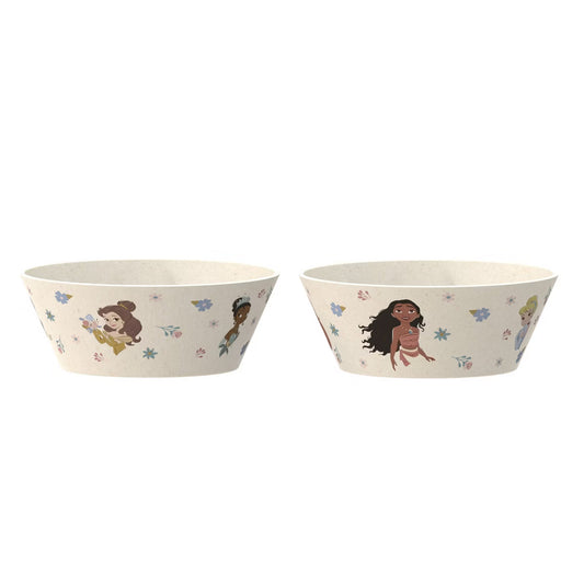Set de bowls bamboo Princesas Disney
