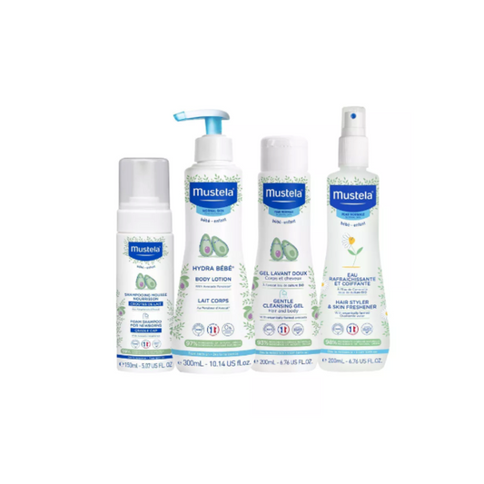 Set Esencial de Cuidado Natural para Bebés Mustela