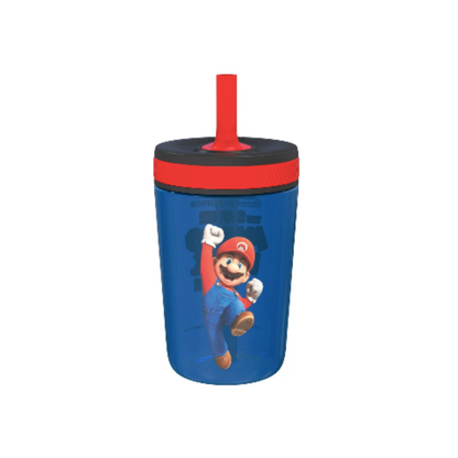 Vaso Mario Bross con cañita