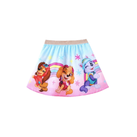 Falda Paw Patrol Skye Everest & Liberty